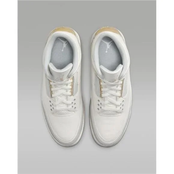 Air Jordan 3 Retro Craft "Ivory" Ivory/Cream/Grey Mist - Picture 5 of 10